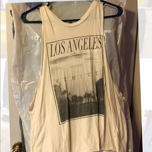 Forever 21 LA, cut off muscle tee